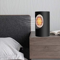 Mini radiateur soufflant 250 W Chauffage électrique portable à haut rendement énergétique pour la maison