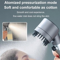 German Multifunctional Massage Shower, Handheld Shower Head with Filter, Multifunctional One-Button Adjustment Shower Head, 3